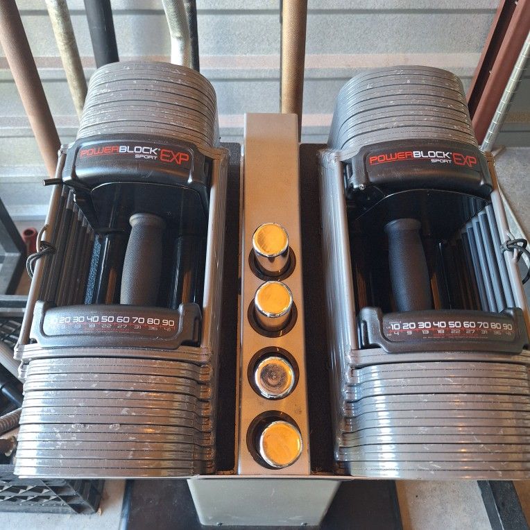Powerblock 10-90 Adjustable Dumbbells 