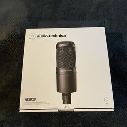 Audio-Technica AT2020 Cardioid Condenser Microphone