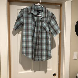 Hurley Boys L Button Up Shirt 