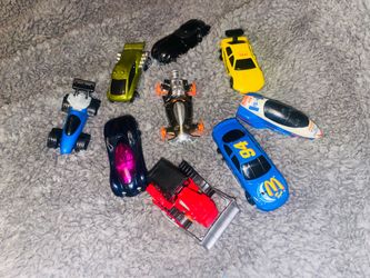 Vintage Hotwheels car lot