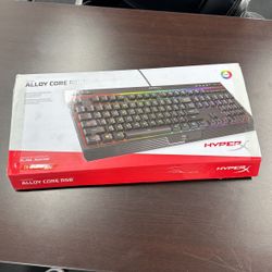 HYPERX Alloy Core RGB KEYBOARD