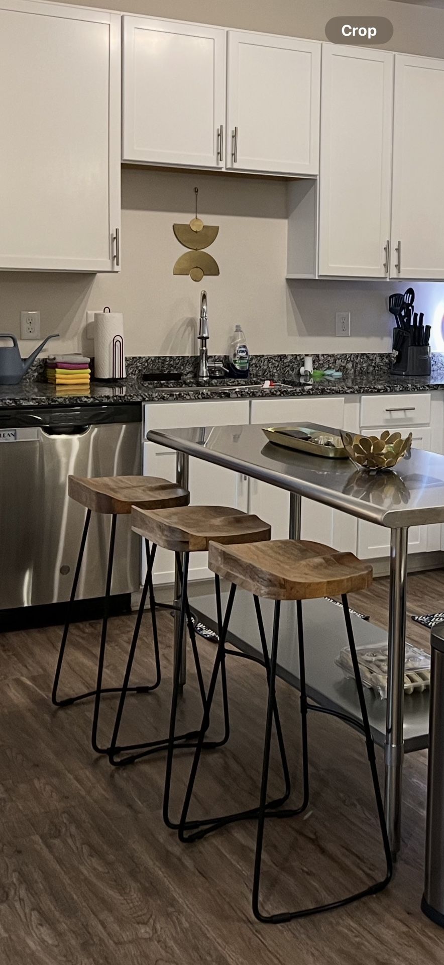 3 Set Modern Kitchen Stools