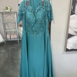 Turquoise Mother Of The Bride 16 