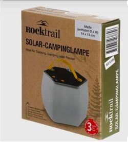 LAMPARA DE CAMPING INFLABLE/INFLATABLE SOLAR CAMPING LAMP