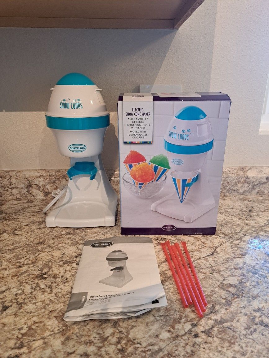 Snow Cone, Slushy & Shaved Ice Dessert Maker