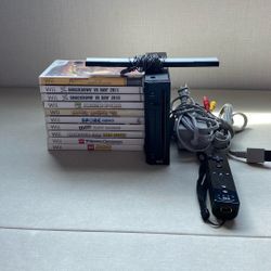 Nintendo Wii Bundle With 10 Games