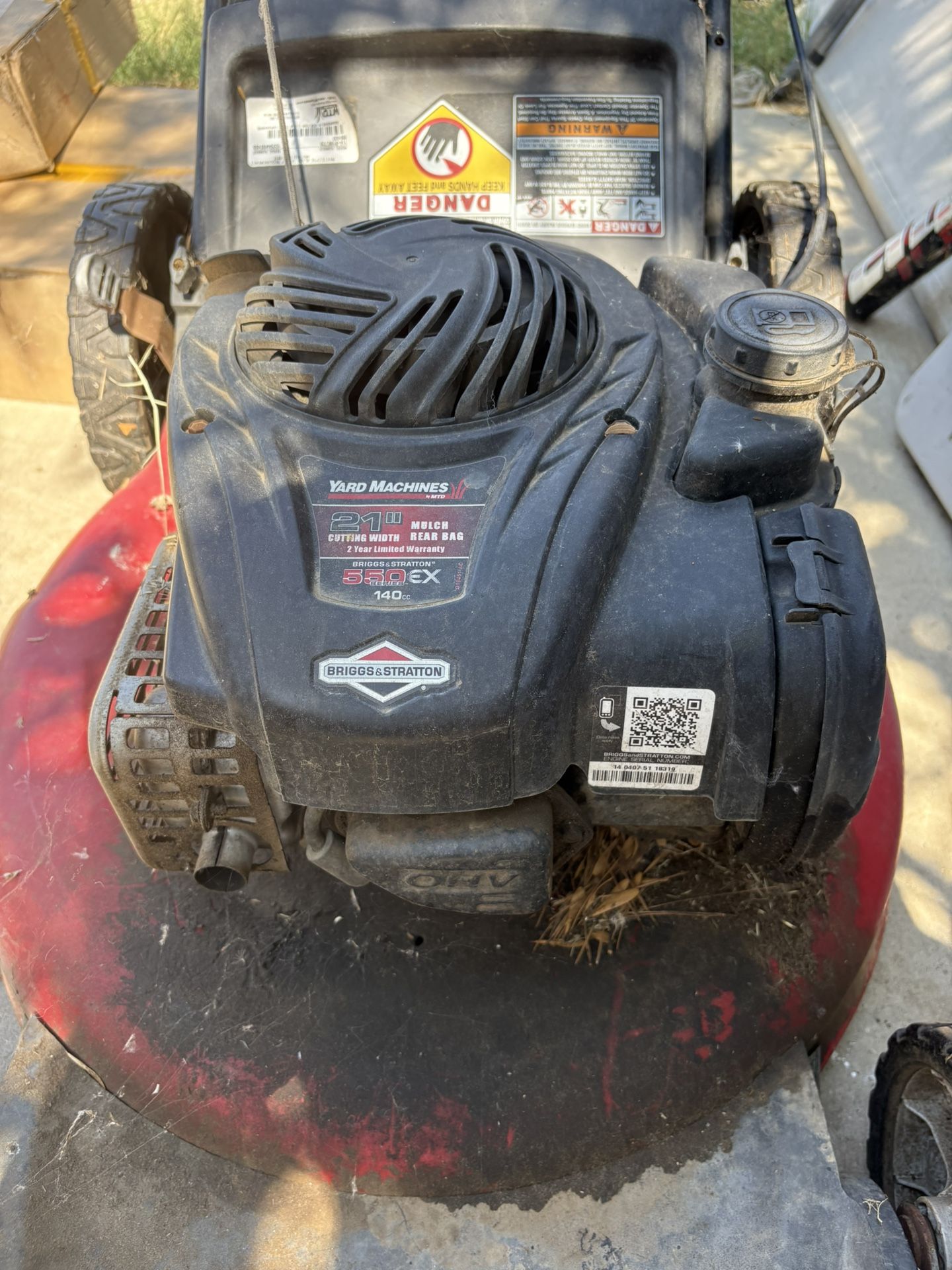 Gas Lawn Mower