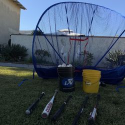 Baseball batting/pitching Net