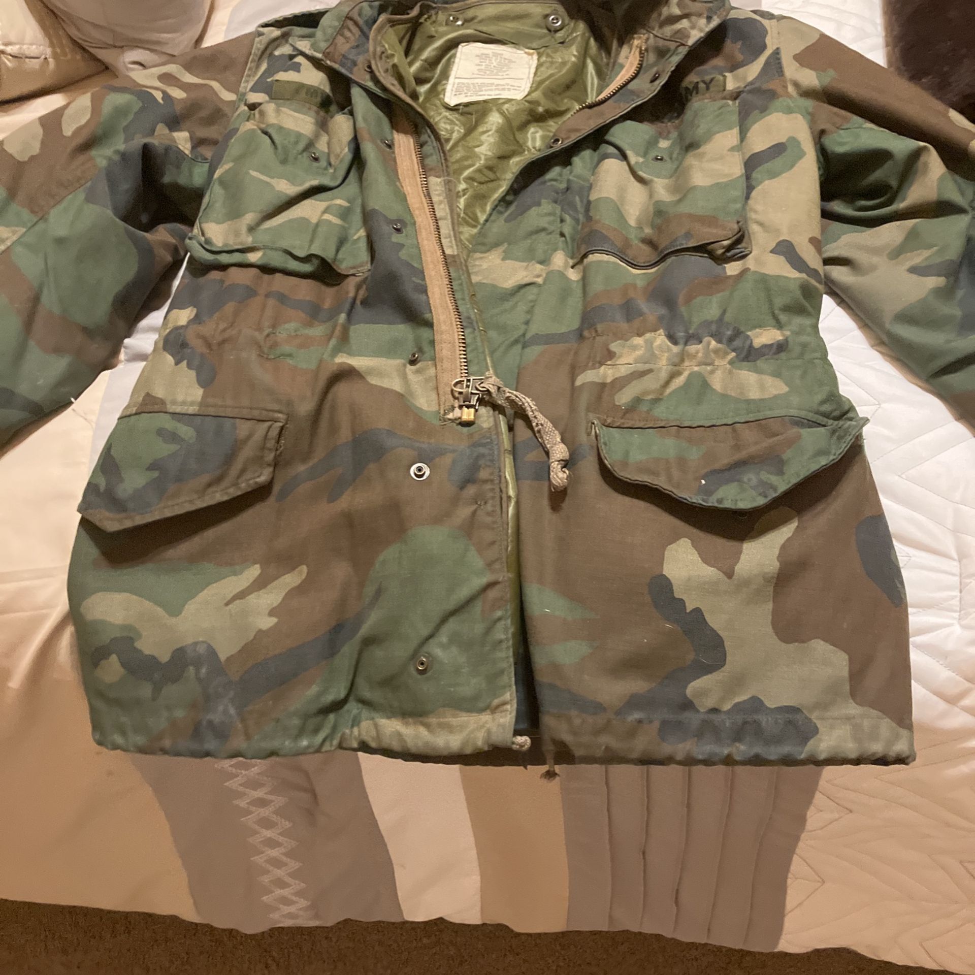 United States Army Field Jacket With Liner