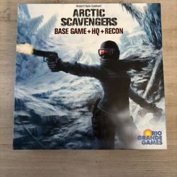 Arctic Scavengers - Base Game w/HQ & Recon Board Game
