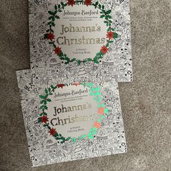 Christmas Coloring Books (two)