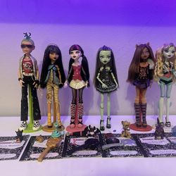 ORIGINAL MONSTER HIGH DOLL LOT