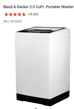 Black & Decker Portable Washing Machine