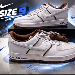 Nike Air Force 1 (White Light British Tan) (used)