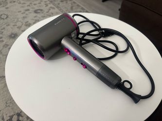 Runcty Hair Dryer Gray and Pink