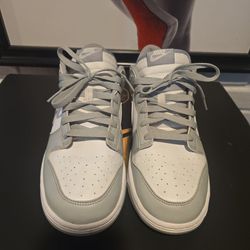 Nike dunk low White/Smoke Grey 10.5