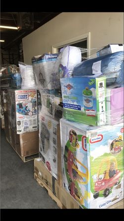 Pallets for sale! Wholesale products from Amazon! 70% off!!
