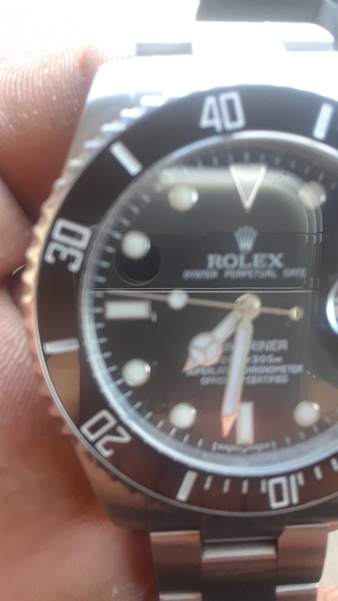 Rolex oyster perpetual submariner. Op8 15/423