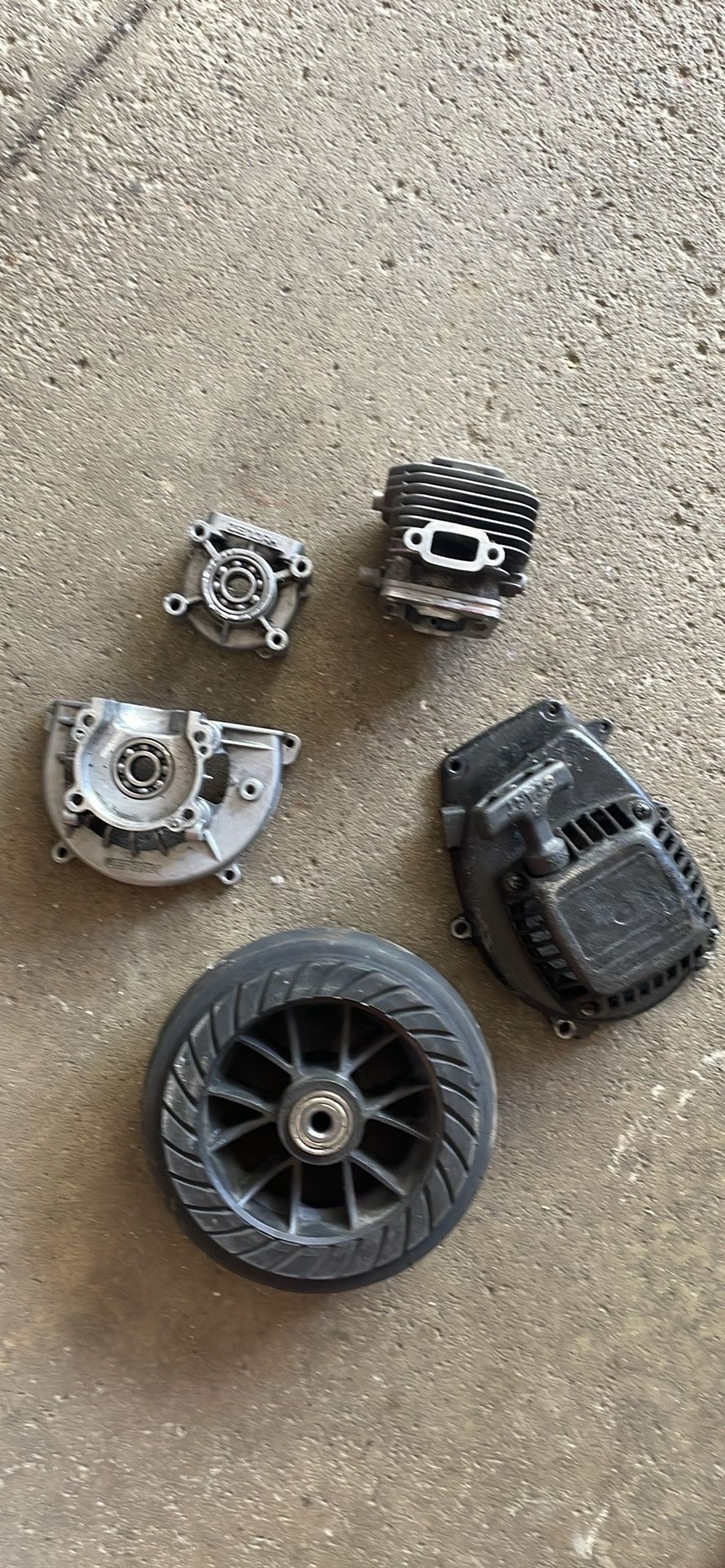 Goped motor parts