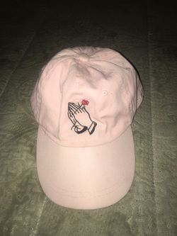 Pink adjustable hat