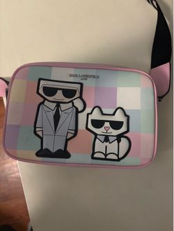 Karl Lagerfeld Paris crossbody purse bag