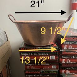 Cazo De Cobre 💯% Mexicano Nuevo En Especial 