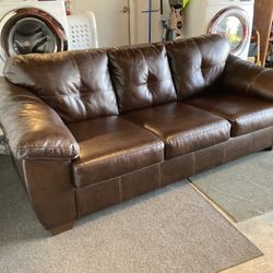 Leather Sofa 