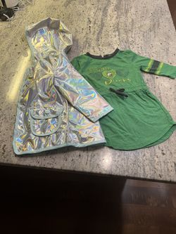 Girls Oregon Duck Dress With Rain Jacket 