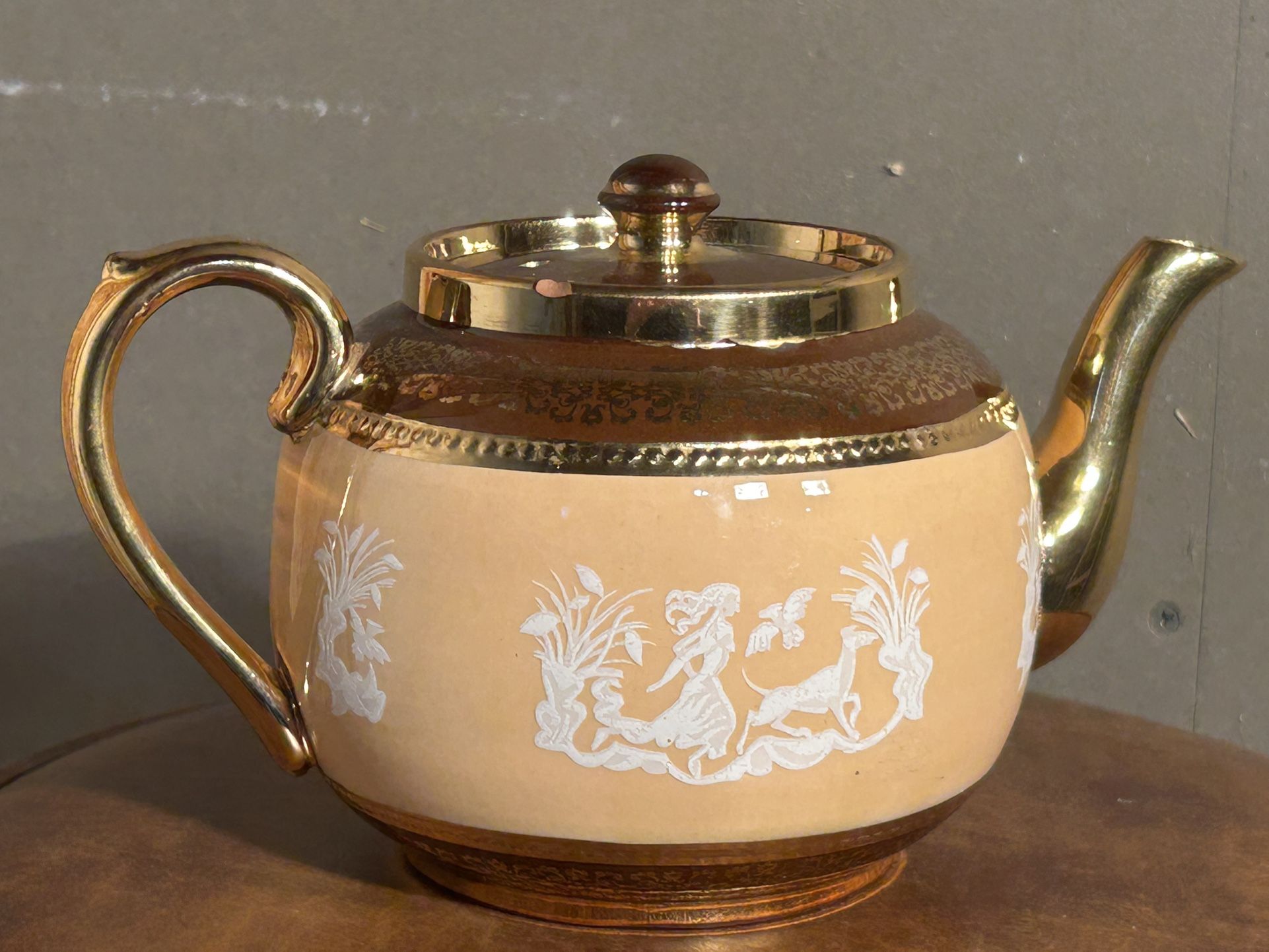 Vintage Antique Teapot By Sudlows 