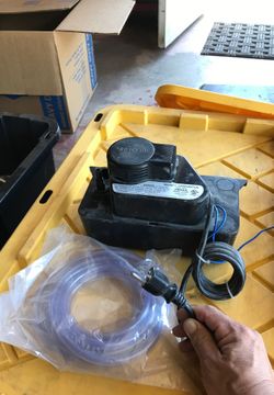 Pump, HVAC drain pump, condensate pump