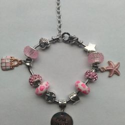 Charm Bracelets Jewelry// Hermosas Pulseras De Dijes