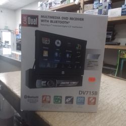 Car Dual 7″ AV DVD Receiver – DV715B

