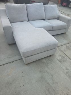 Sofa with chaise