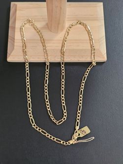 14k gold necklace 24 inch