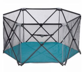 Portable Baby Play Yard with Mesh Sides
