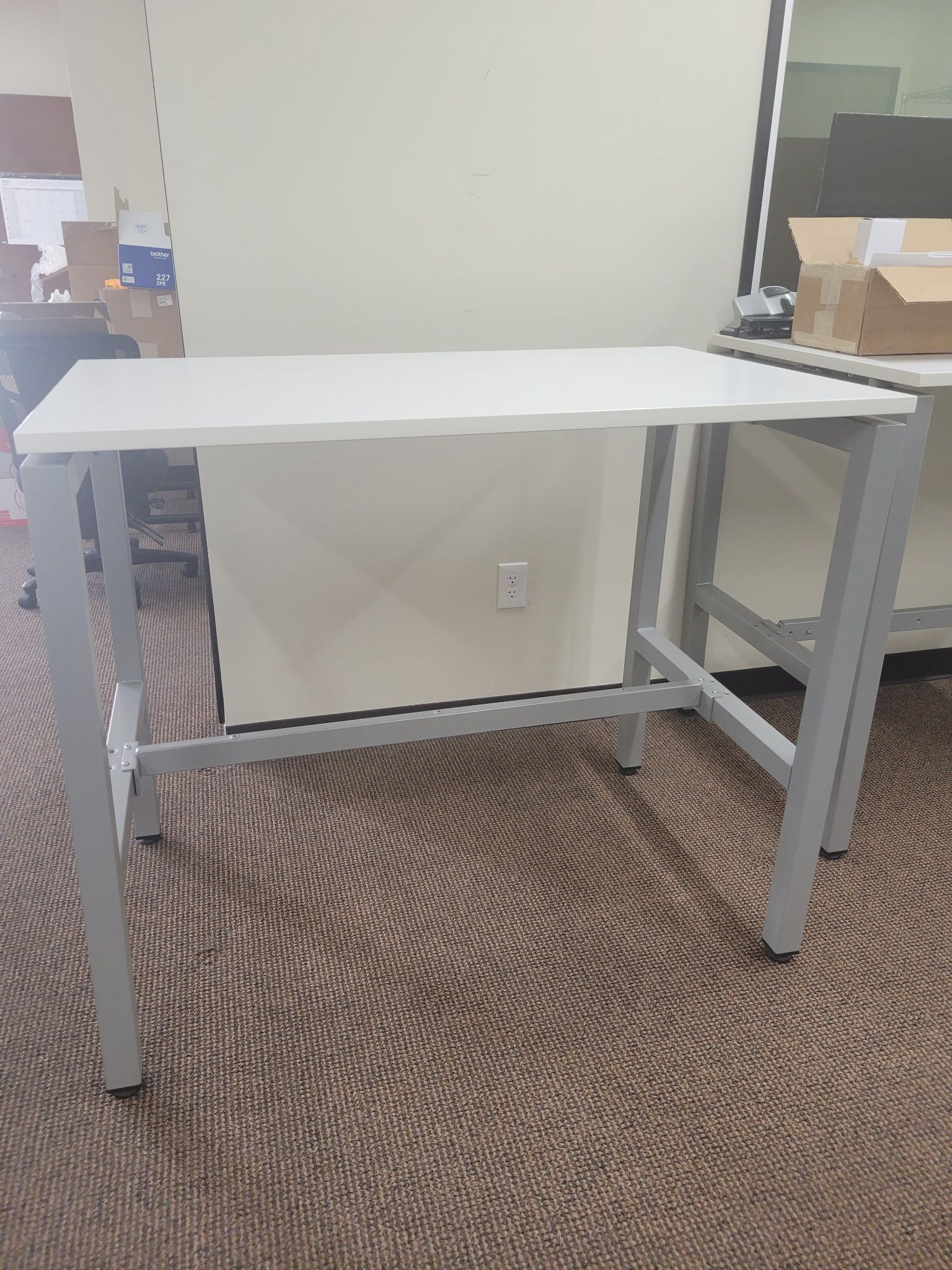 (2) Office Size Tables 8 Ft