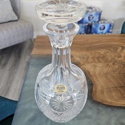 NEW Vintage Atlantis Decanter With Glass Cork
