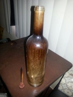 Incense bottle burner
