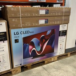 LG 55” OLED C4 4K HDR Smart Tv