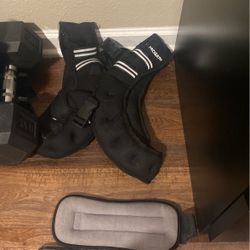 Weighted Vest And Ankle Weights 