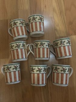 Villeroy & Boch holiday cups