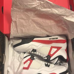 Jordan 4 Red Cement (GS) Size 7Y – Brand New