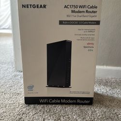 Netgear AC1750 WiFi Cable Model Router 
