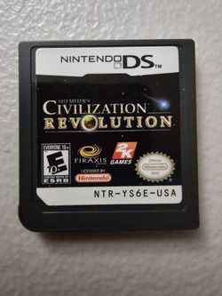 Civilization Revolution for Nintendo DS - game and manual 