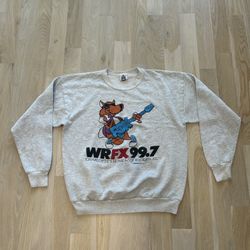 Vintage WRFX 99.7 Crewneck Sweatshirt (XL)