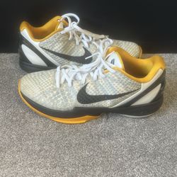 Kobe 6 White Del Sol