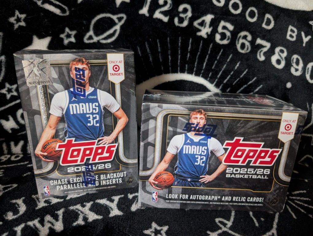 New Topps NBA Target Exclusive Cards Unopened 