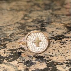 14k Gold Real diamonds