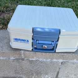Brinks Security Safe Box Lockbox Heavy Duty Home Security Storage 