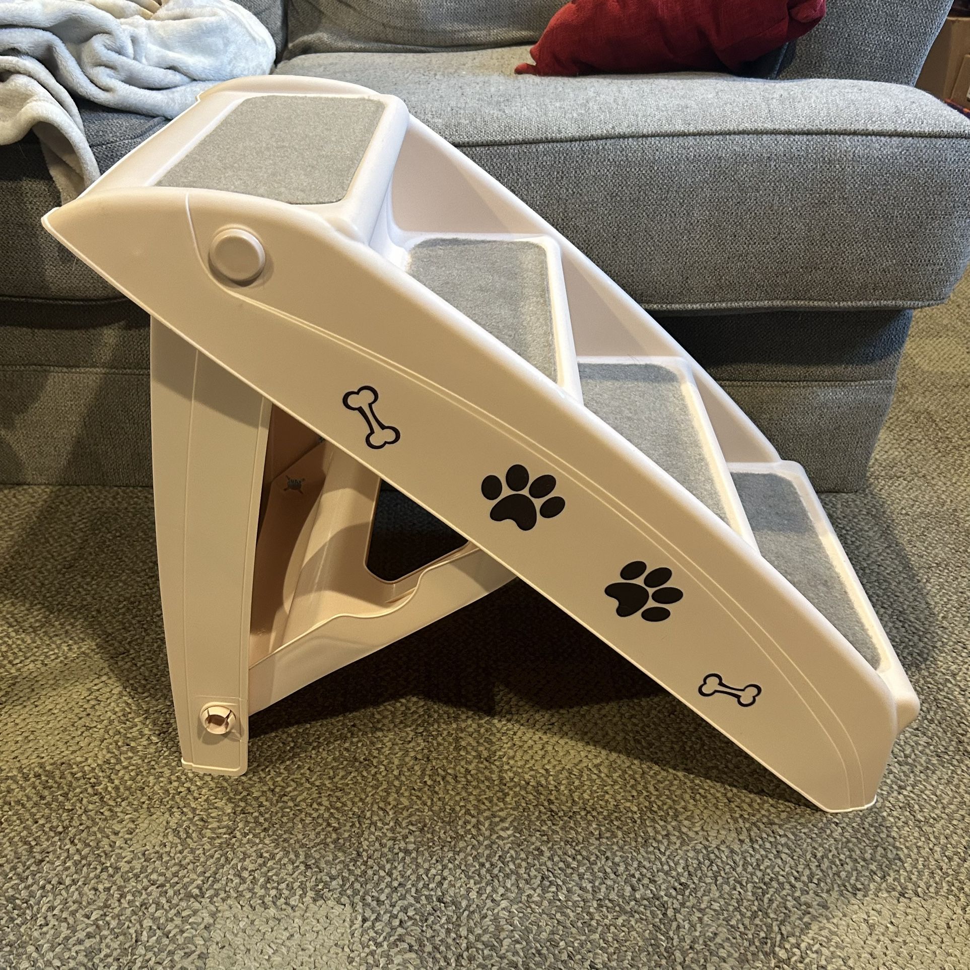 Foldable 4-Step Pet Stairs